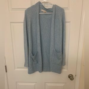 Loft blue cardigan